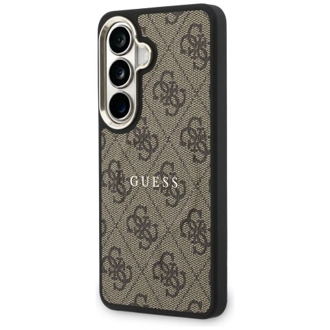 GUESS futerał do SAMSUNG S26 Plus GUHMS26MP4MSEGCW (4G Embossed Ring MagSafe) brązowy