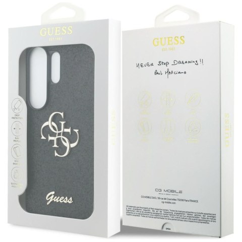 GUESS futerał do SAMSUNG S26 Ultra GUHCS26LHG4SGK (Fixed Glitter 4G Big Metal Logo) czarny
