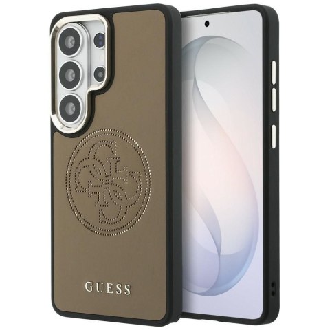 GUESS futerał do SAMSUNG S26 Ultra GUHMS26L5PG4SRGW (Perforated Logo MagSafe) brązowy