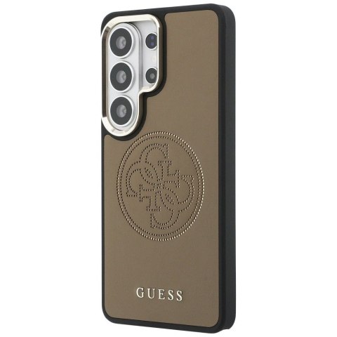 GUESS futerał do SAMSUNG S26 Ultra GUHMS26L5PG4SRGW (Perforated Logo MagSafe) brązowy