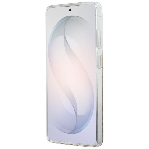 GUESS futerał do SAMSUNG S26 Ultra GUHMS26LHLEGTGLW (Magnetic IML Leopard Print Triangle) brązowy