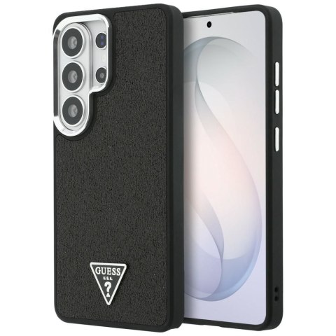 GUESS futerał do SAMSUNG S26 Ultra GUHMS26LPFGTSCMK (Fixed Glitter Triangle MagSafe) czarny