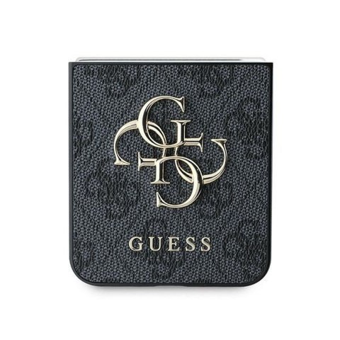 GUESS futerał do SAMSUNG Z FLIP 6 GUHCZF64GMGGR (PU 4G Leather Metal Logo) czarny