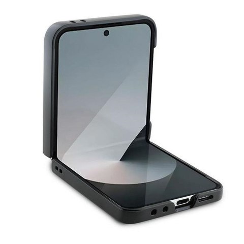 GUESS futerał do SAMSUNG Z FLIP 6 GUHCZF64GMGGR (PU 4G Leather Metal Logo) czarny