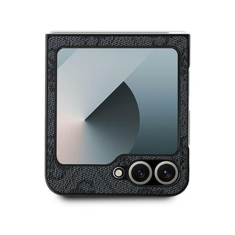GUESS futerał do SAMSUNG Z FLIP 6 GUHCZF64GMGGR (PU 4G Leather Metal Logo) czarny