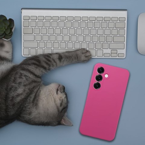 Futerał do Motorola EDGE 60 / 60 FUSION Silicone 2mm różowy