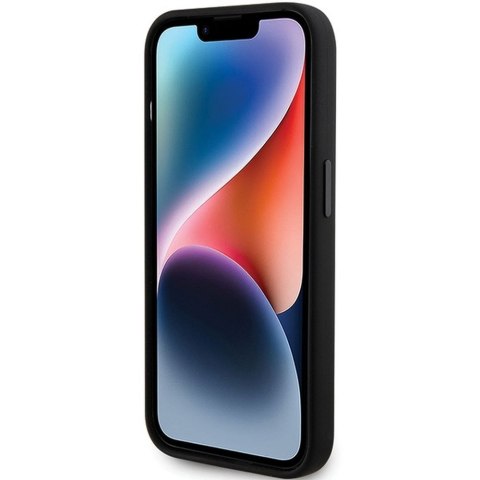 KARL LAGERFELD futerał do IPHONE 15 Pro Max KLHCP15XSDHKCNK (Silicone KC) czarny