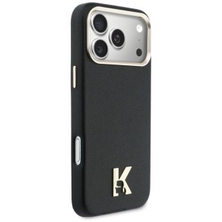 KARL LAGERFELD futerał do IPHONE 17 Pro Max kompatybilny z MagSafe KLHMP17X5PGFKHGK (PU FW W/ KHead Logo) czarny