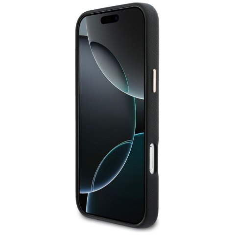 KARL LAGERFELD futerał do IPHONE 17 Pro Max kompatybilny z MagSafe KLHMP17X5PGFKHGK (PU FW W/ KHead Logo) czarny