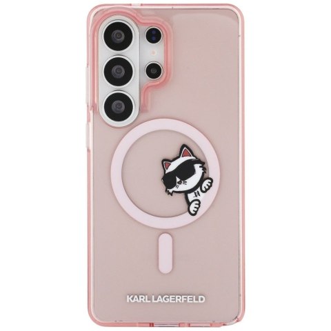 KARL LAGERFELD futerał do SAMSUNG S26 Ultra KLHMS26L6HCPSCP (Magnetic IML Peekaboo Choupette) różowy