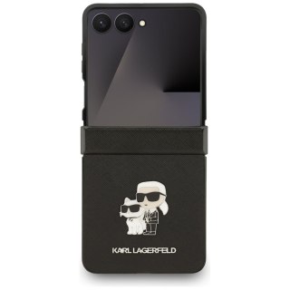 KARL LAGERFELD futerał do SAMSUNG Z FLIP7 KLHCZF7SAPKCNPK (Saffiano KC PIN) czarny