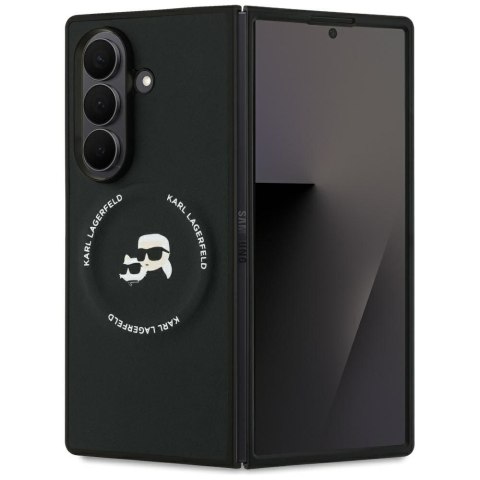 KARL LAGERFELD futerał do SAMSUNG Z Fold7 KLHMZFD7PSMLRKCK kompatybilny z MagSafe (PU K&C) czarny