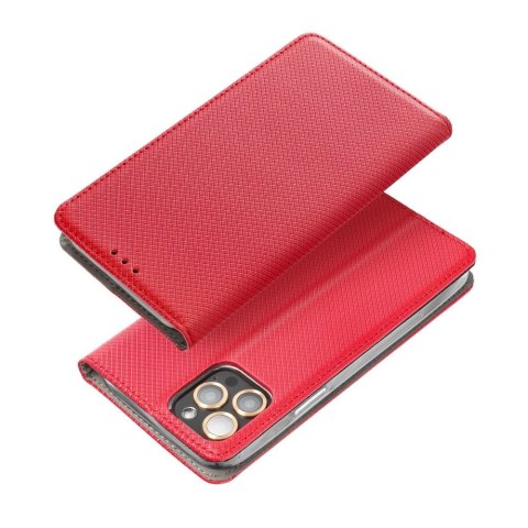 Kabura SMART CASE Book do OPPO A6 czerwony