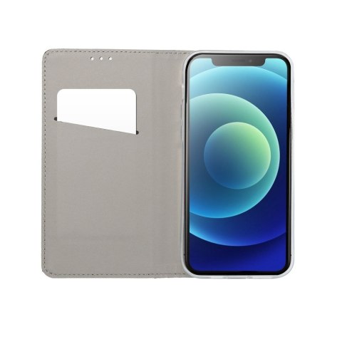Kabura SMART CASE Book do OPPO A6 granatowy