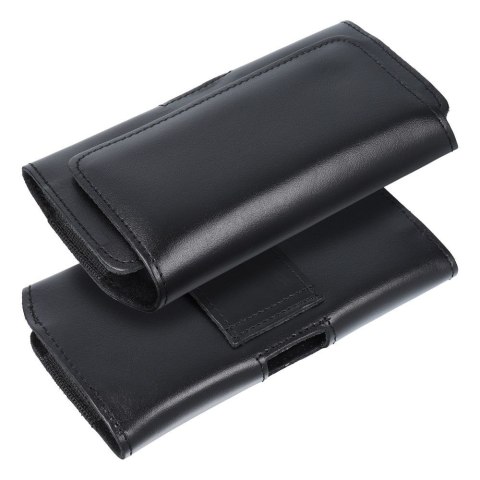 Kabura uniwersalna do paska skórzana ROYAL pozioma rozmiar XL do IPHONE 13 PRO MAX / 14 PRO MAX / SAMSUNG S21 PLUS / S20 FE / A5