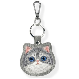 NIMMY etui na lokalizator / brelok BIG EYED PET 2.0 Cat szary