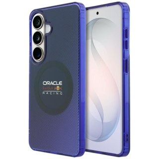 RED BULL futerał do SAMSUNG S26 RBHMS26S24HGDSV (Magnetic Double Layer PC Blended Lines) navy