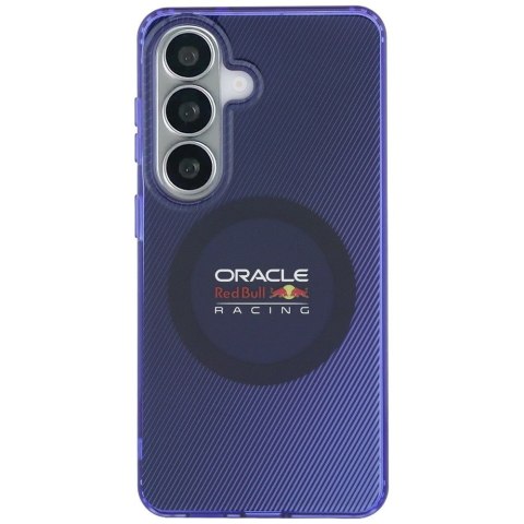 RED BULL futerał do SAMSUNG S26 RBHMS26S24HGDSV (Magnetic Double Layer PC Blended Lines) navy
