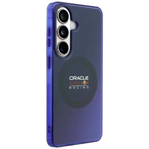 RED BULL futerał do SAMSUNG S26 RBHMS26S24HGDSV (Magnetic Double Layer PC Blended Lines) navy