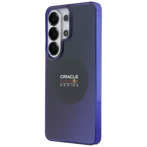 RED BULL futerał do SAMSUNG S26 Ultra RBHMS26L24HGDSV (Magnetic Double Layer PC Blended Lines) navy