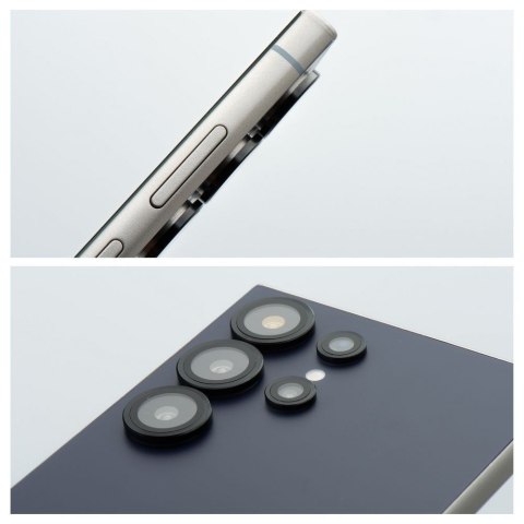 Szkło na aparat BLUE STAR Easy Install do SAMSUNG FLIP 7 czarne