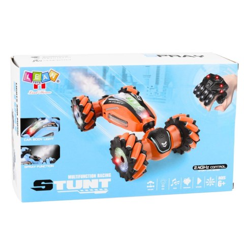 Auto Kaskaderskie Samochód Zdalnie Sterowane RC Gestami Światła Dźwięk Dym