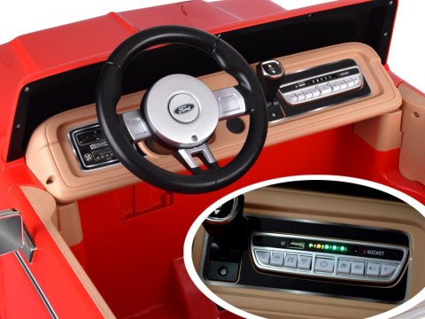 Auto na akumulator Dwu Osobowy Klasyczny Ford Bronco Autko Pickup PA0338