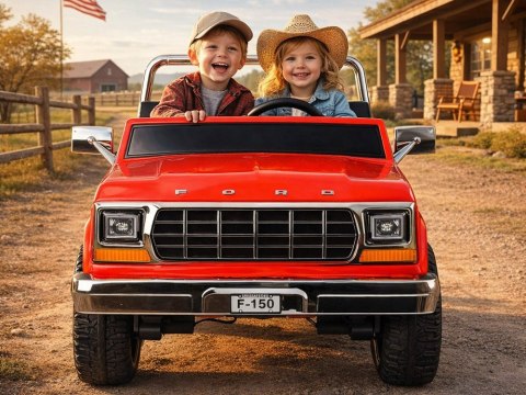 Auto na akumulator Dwu Osobowy Klasyczny Ford Bronco Autko Pickup PA0338