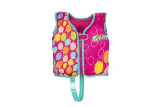 Kamizelka Do Nauki Pływania Różowa 56 cm Bestway 32177