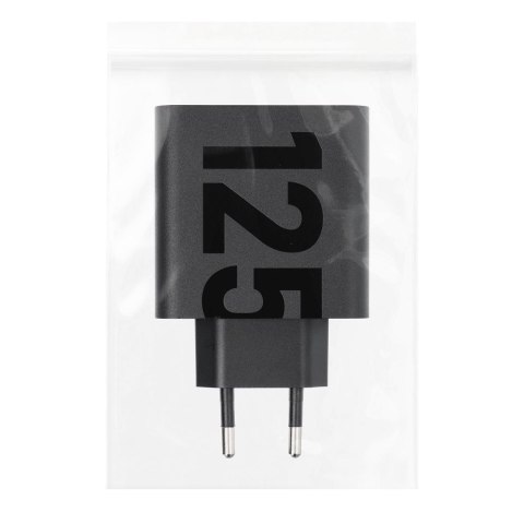 MOTOROLA oryginalna ładowarka sieciowa Typ C 125W MC-1259 czarna bulk