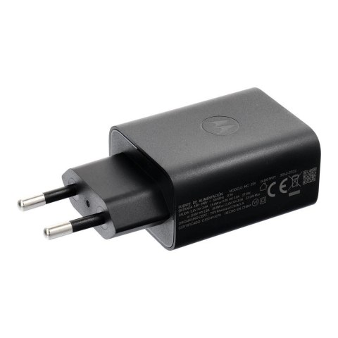 MOTOROLA oryginalna ładowarka sieciowa USB A 33W MC339 czarna bulk