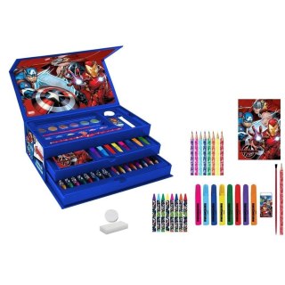 Zestaw artystyczny w kuferku Avengers