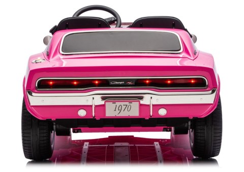 Auto Na Akumulator Dodge Charger R/T DLS-K12 24V7Ah Różowy