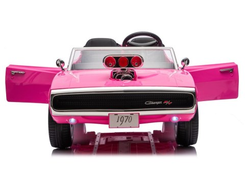 Auto Na Akumulator Dodge Charger R/T DLS-K12 24V7Ah Różowy