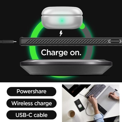 SPIGEN futerał LIQUID AIR do SAMSUNG S23 Ultra matte black