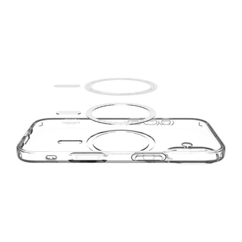 SPIGEN futerał LIQUID CRYSTAL MAG MAGSAFE IPHONE 17 CLEAR/WHITE