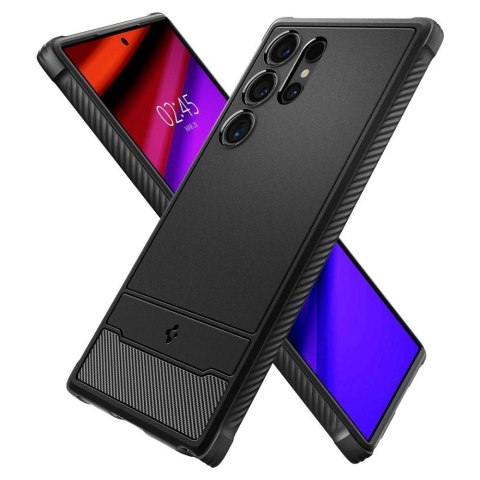 SPIGEN futerał RUGGED ARMOR do SAMSUNG S24 Ultra matte black