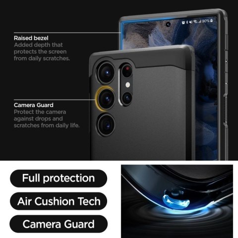 SPIGEN futerał TOUGH ARMOR do SAMSUNG S23 Ultra black
