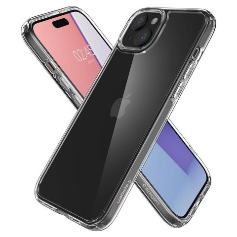 SPIGEN futerał ULTRA HYBRID do IPHONE 16 crystal clear