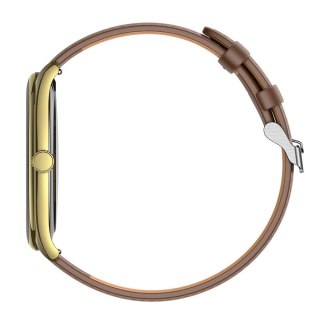 Smartwatch Hoco 1,43" AMOLED IP67 z funkcją rozmowy Y22 złoty szampański