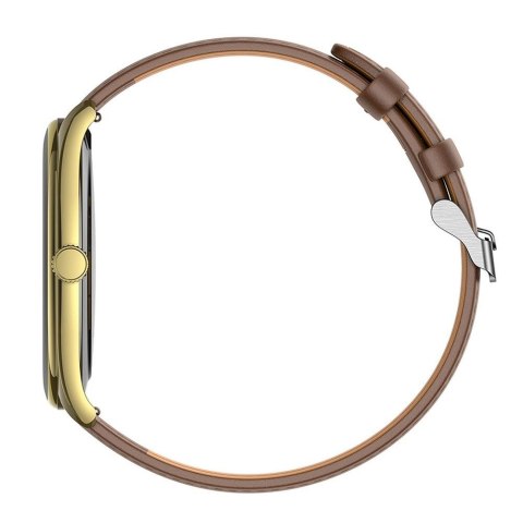 Smartwatch Hoco 1,43" AMOLED IP67 z funkcją rozmowy Y22 złoty szampański