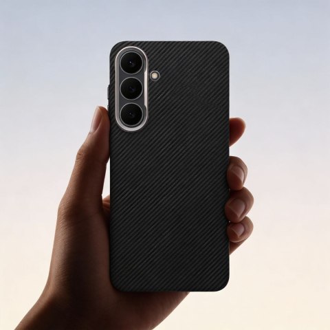 Futerał do Samsung S26 ULTRA Kevlar zgodny z MagSafe czarny