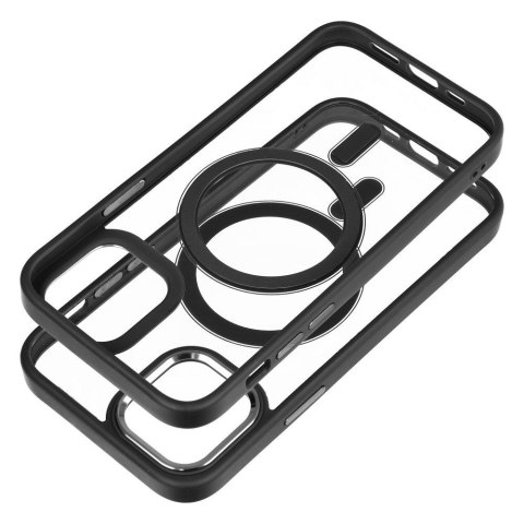 Futerał do iPhone 12 / 12 PRO Color Edge Mag Cover zgodny z MagSafe czarny