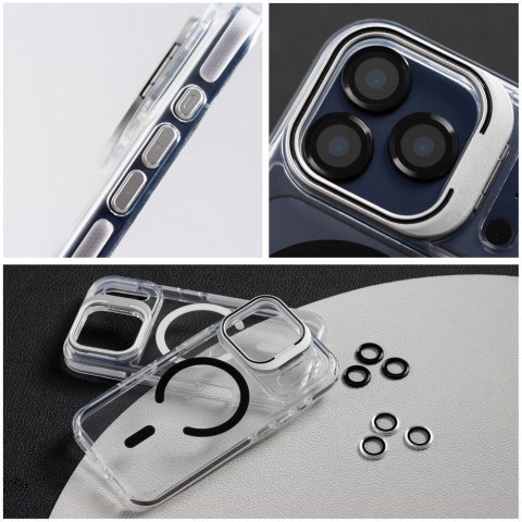 Futerał do iPhone 16 Lens Mag Cover zgodny z MagSafe biały