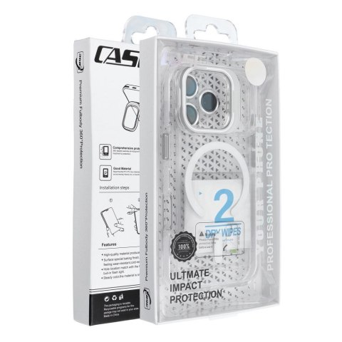 Futerał do iPhone 16 Lens Mag Cover zgodny z MagSafe biały