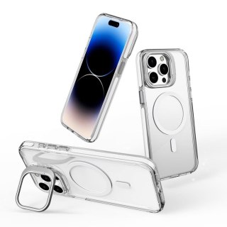 Futerał do iPhone 16 PRO MAX Lens Mag Cover zgodny z MagSafe biały