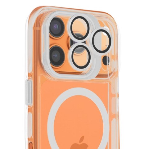 Futerał do iPhone 16 PRO MAX Lens Mag Cover zgodny z MagSafe biały