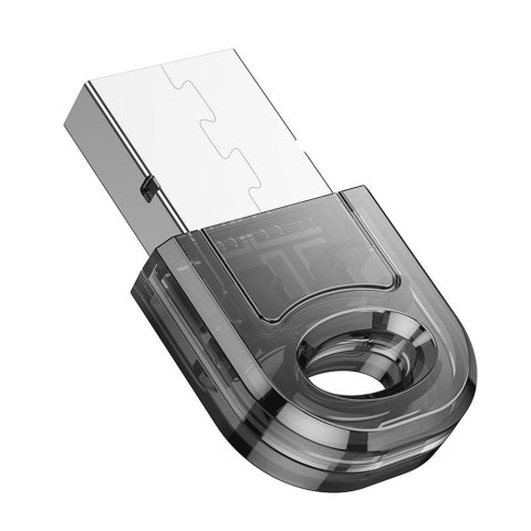 Adapter USB A bluetooth Hoco UA28 transparentny czarny