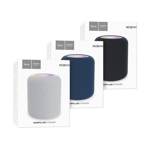 Głośnik bezprzewodowy LED 5W 3h Hoco HC30 czarny