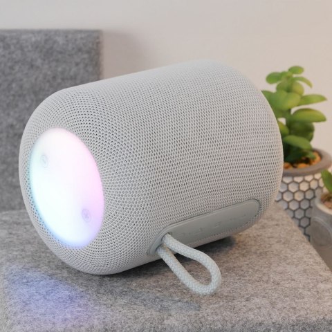 Głośnik bezprzewodowy LED 5W 3h Hoco HC30 szary
